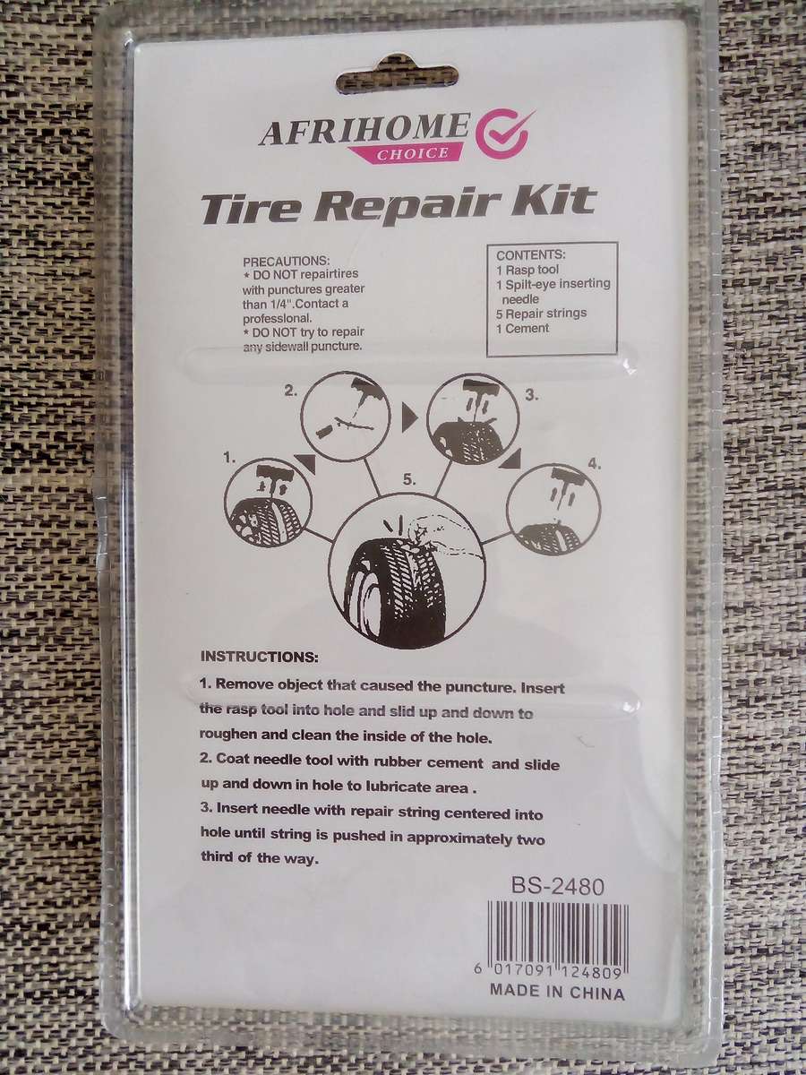 Tire repair kit