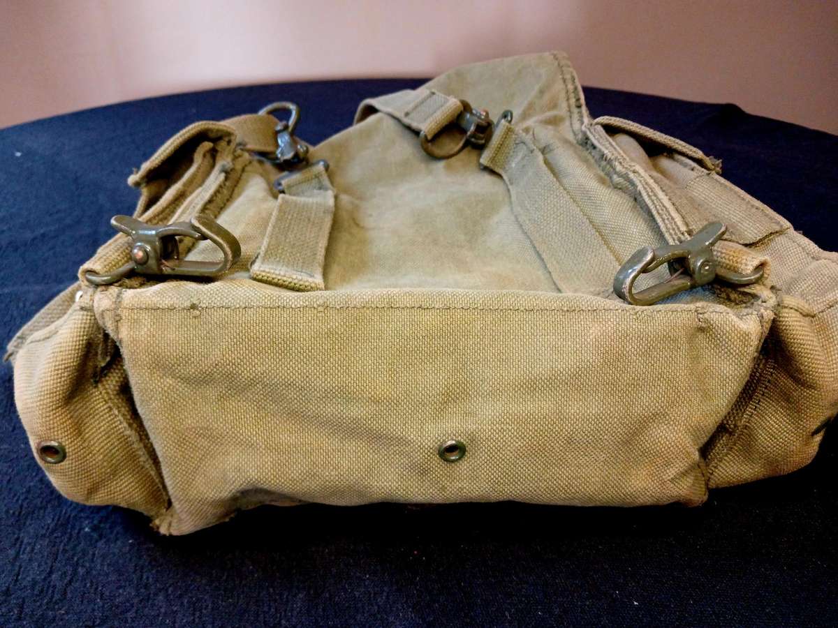 Vintage SADF Patrol Radio Pack 1970's, Pattern 73 webbing