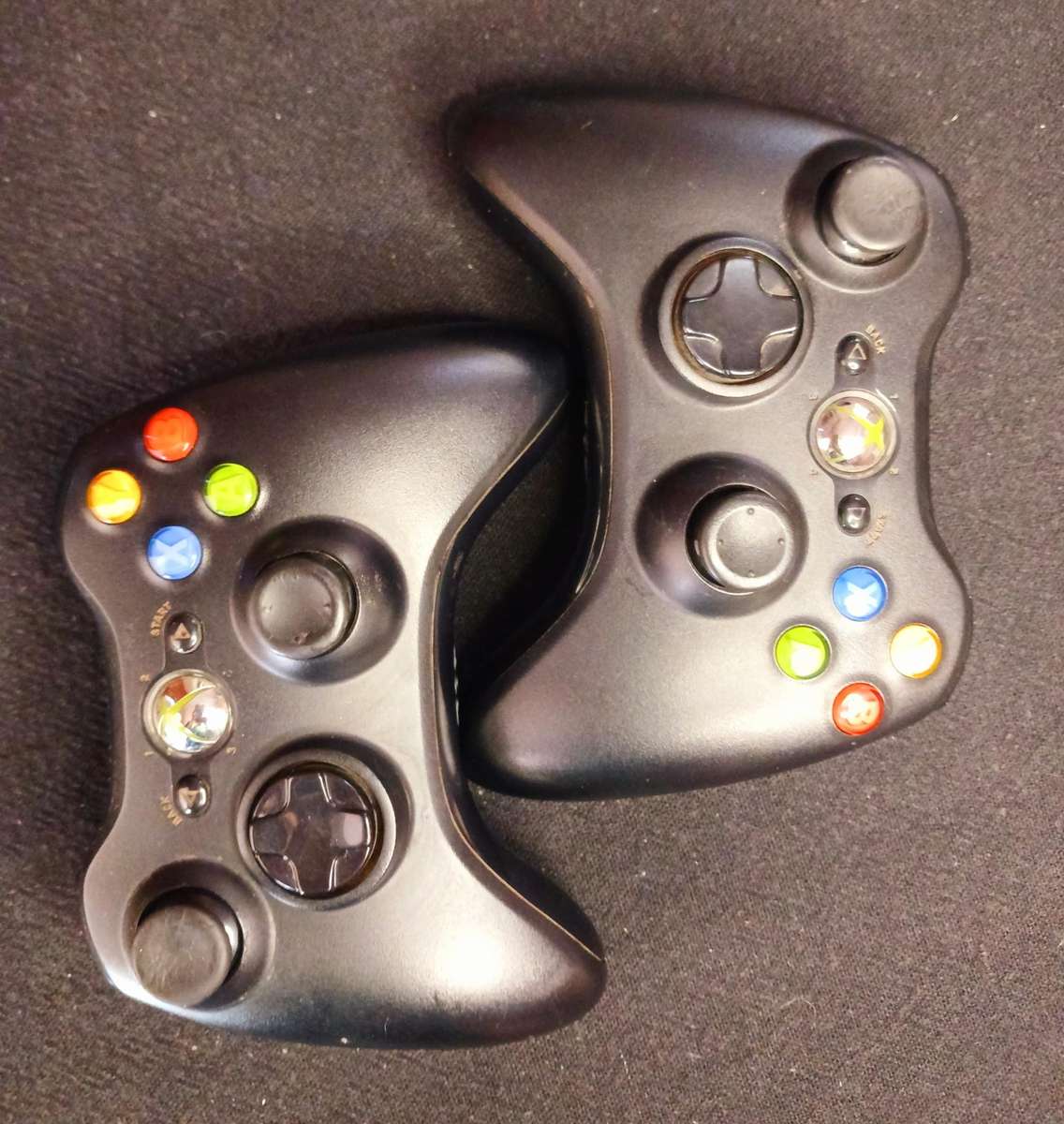 XBOX 360 Console, with 2 controllers, 1 Xbox headset & one Xbox remote control (All original)