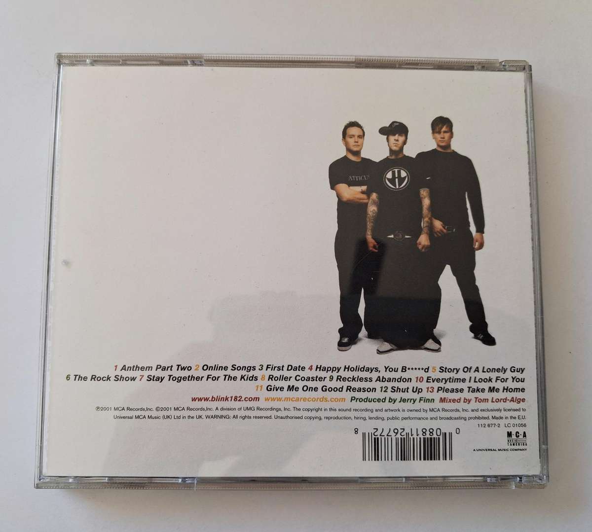 Blink 182 - Take Off Your ants and Jacket CD