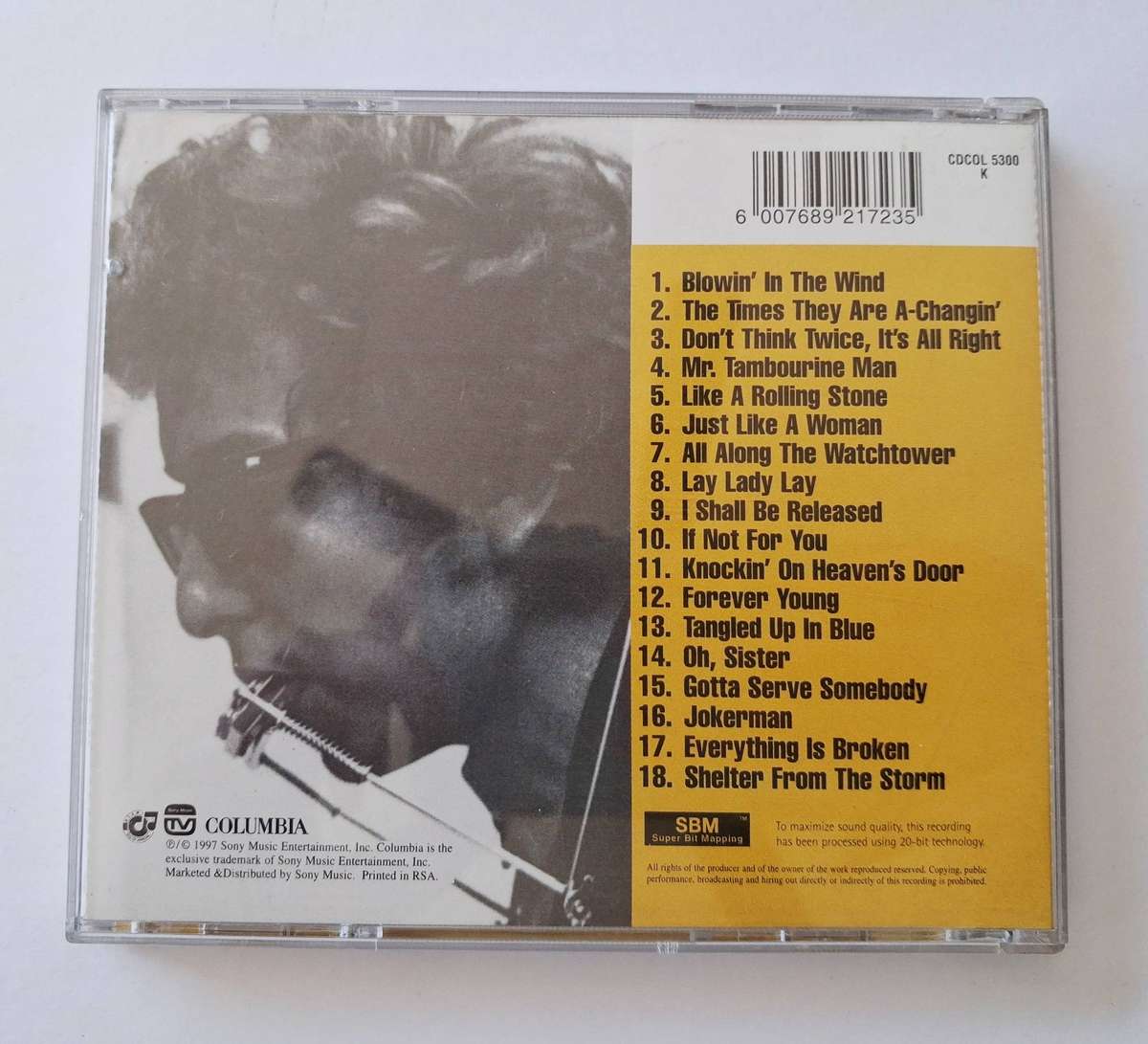 Bob Dylan  The Best Of Bob Dylan CD