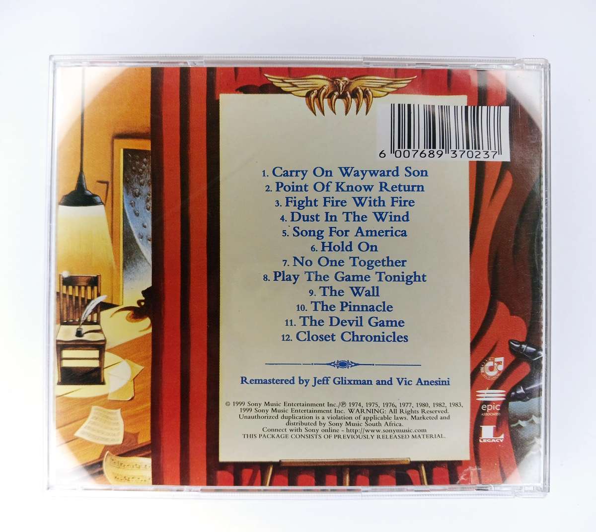 Kansas Best Of CD