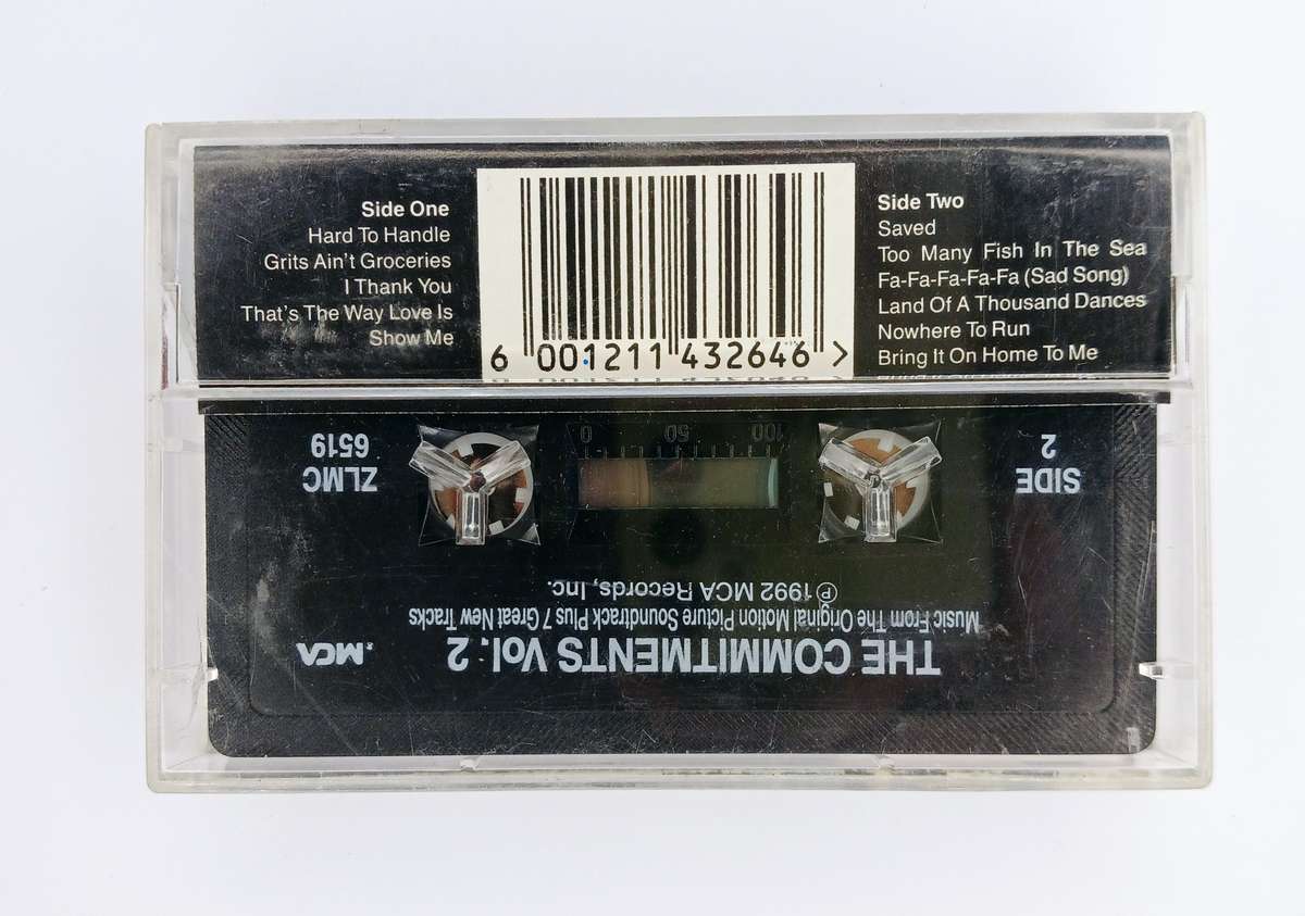 The Commitments Vol. 2 (Music From The Original Motion Picture Soundtrack Cassette