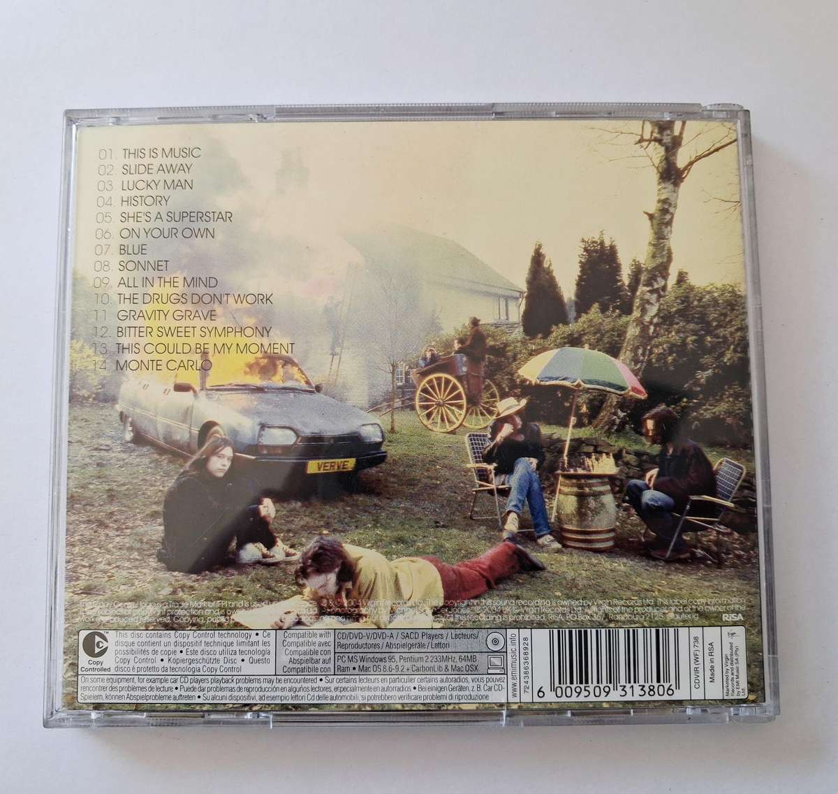 The Verve  This Is Music: The Singles 92-98 CD