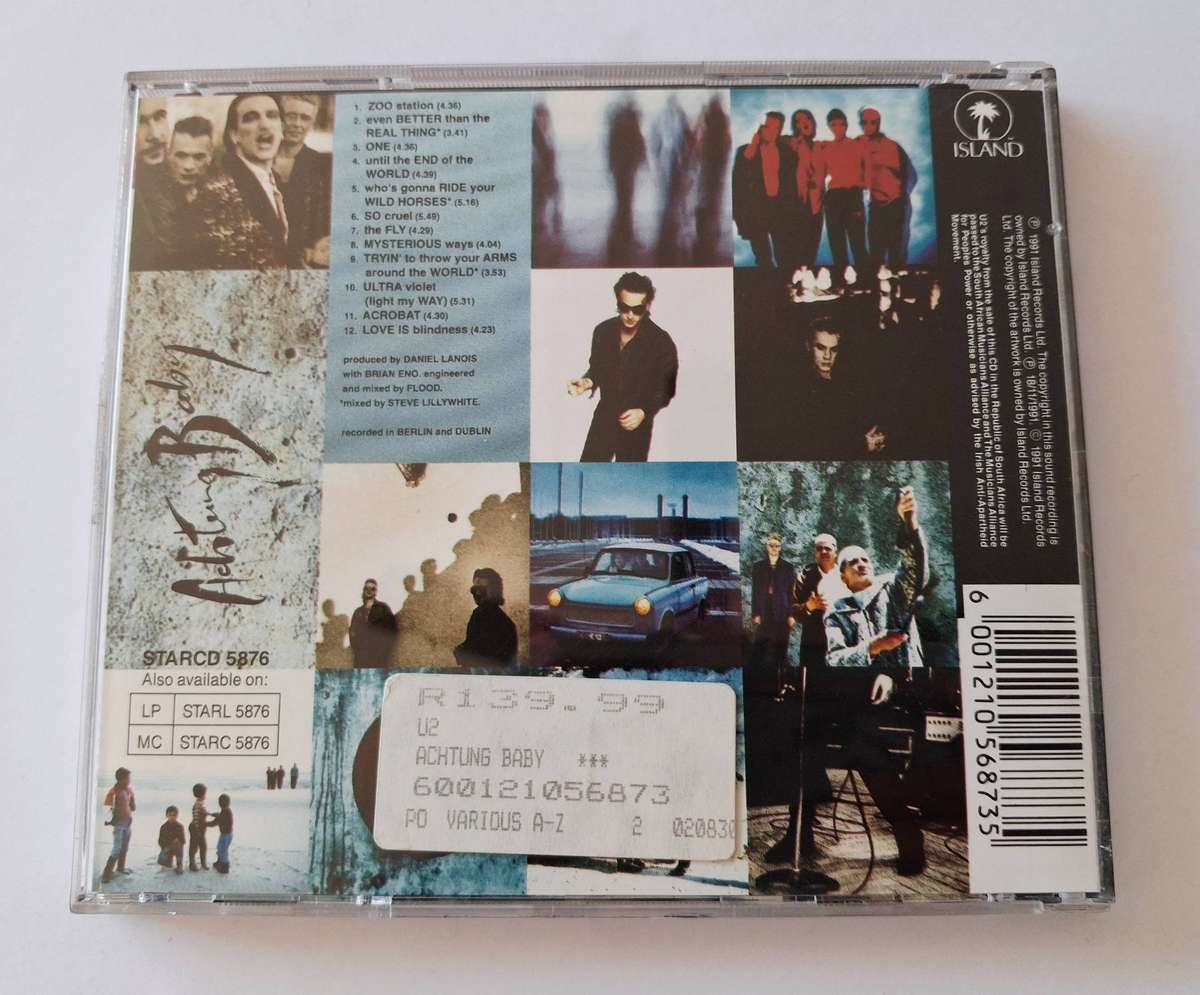 U2  Achtung Baby CD