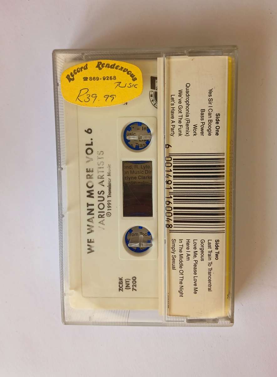 We Want More Vol 6 Cassette