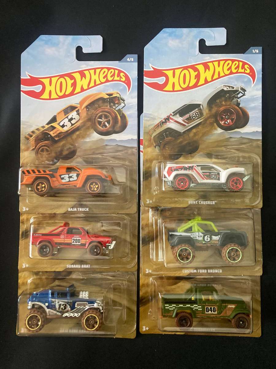 Hot Wheels , Off road trucks , 201`9 , 6 car set