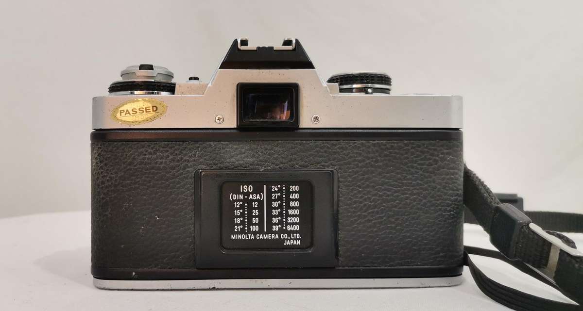 Minolta XG-M 35mm SLR Film Camera with Accessories