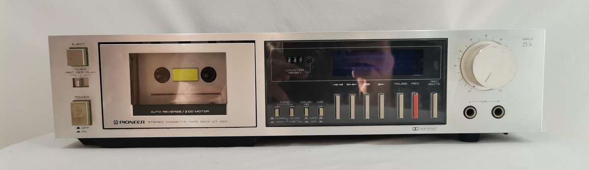 Vintage Pioneer CT-520 Stereo Cassette Player