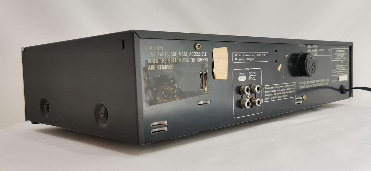 Vintage Pioneer CT-520 Stereo Cassette Player