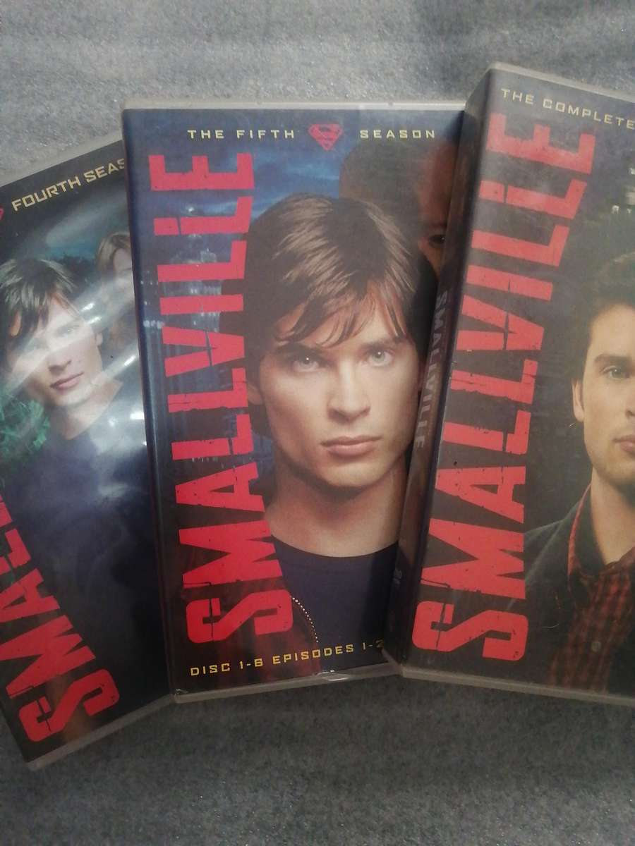 Smallville S4, 5 and 6
