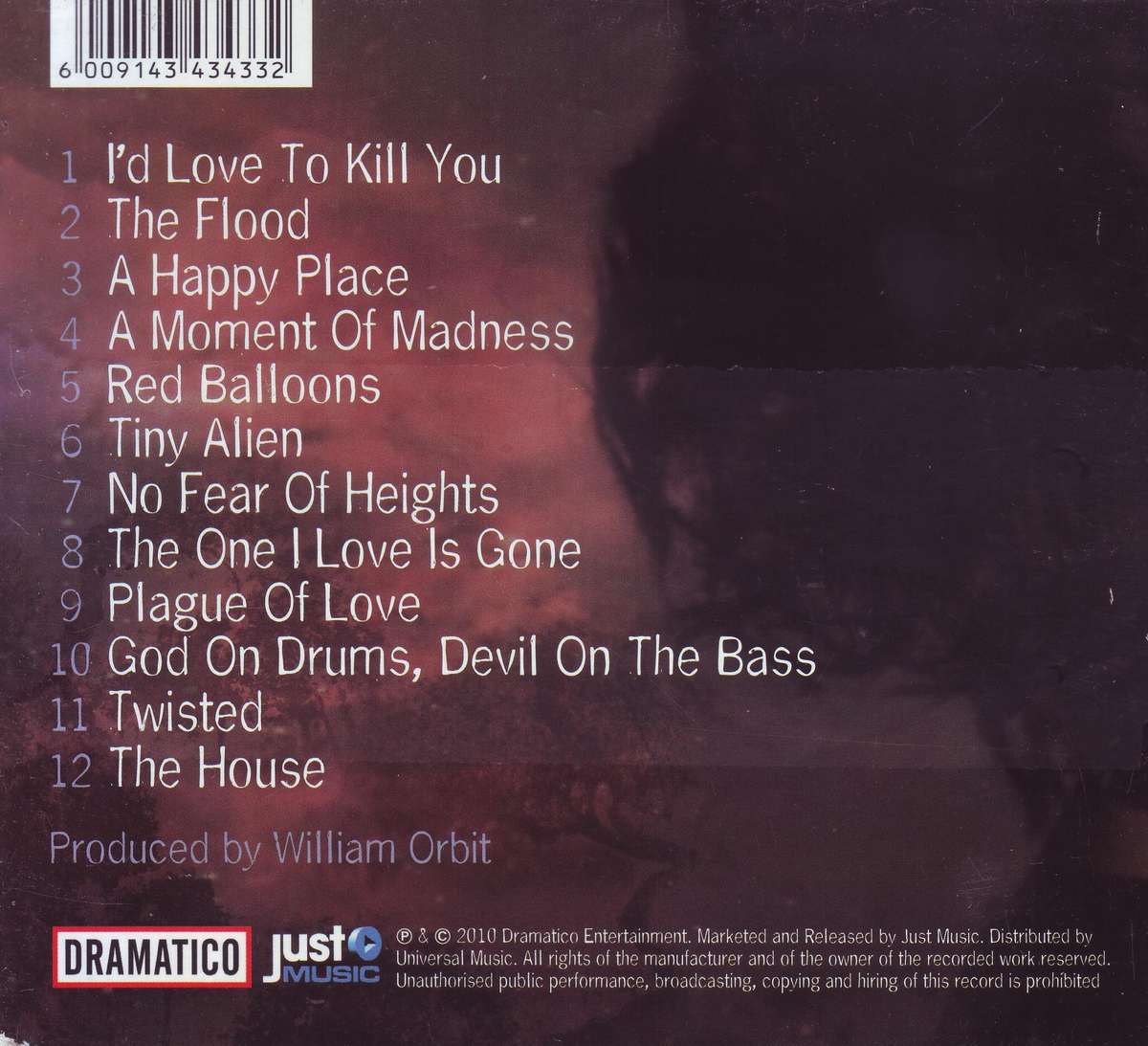 KATIE MELUA - The house (CD, digipak) CDJUST380 VG+