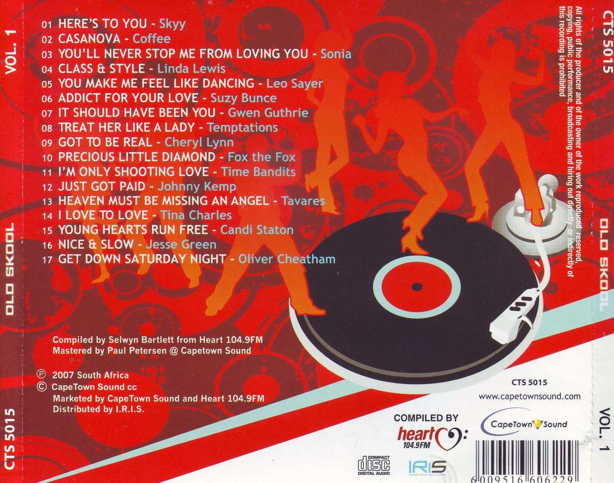 OLD SKOOL VOL. 1 - Compilation (CD) CTS 5015 VG+