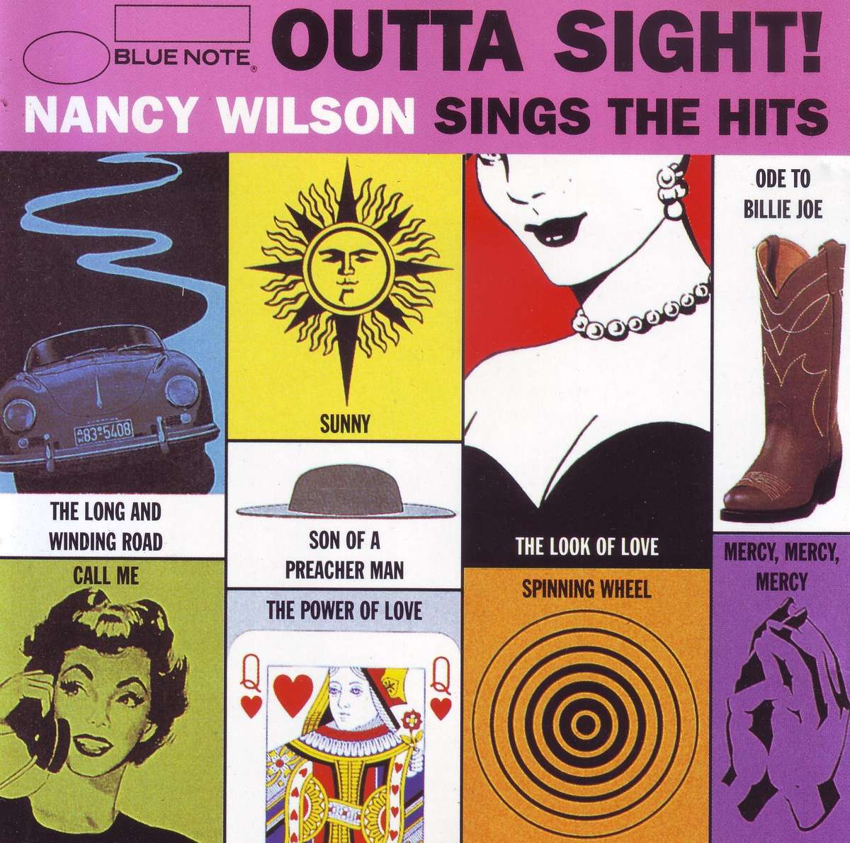 NANCY WILSON - Outta Sight! Nancy Wilson Sings The Hits (CD) 7243 4 93993 2 7 EX