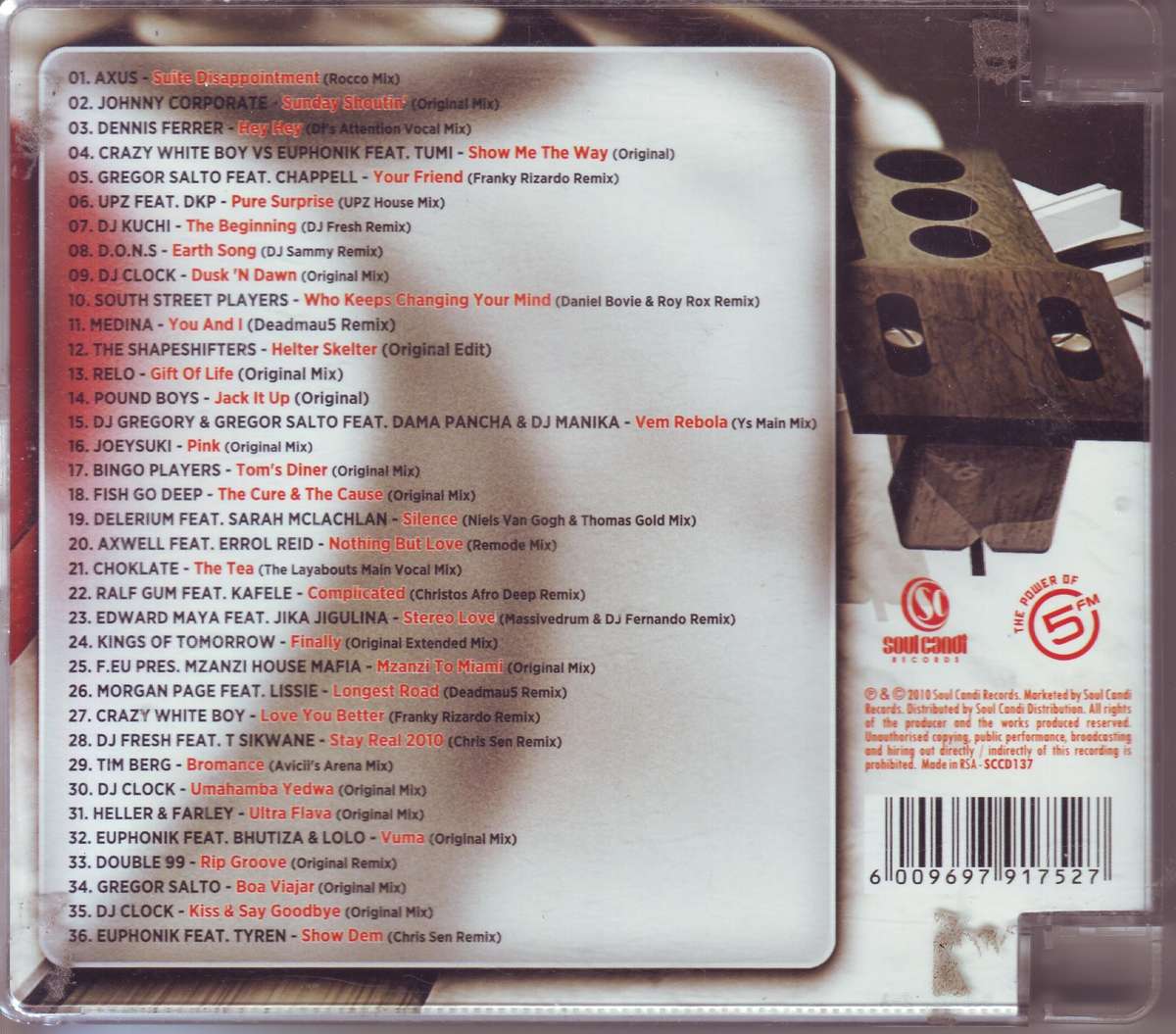 THE FRESH DRIVE ULTIMIX@6 - Compilation (CD) SCCD137 VG