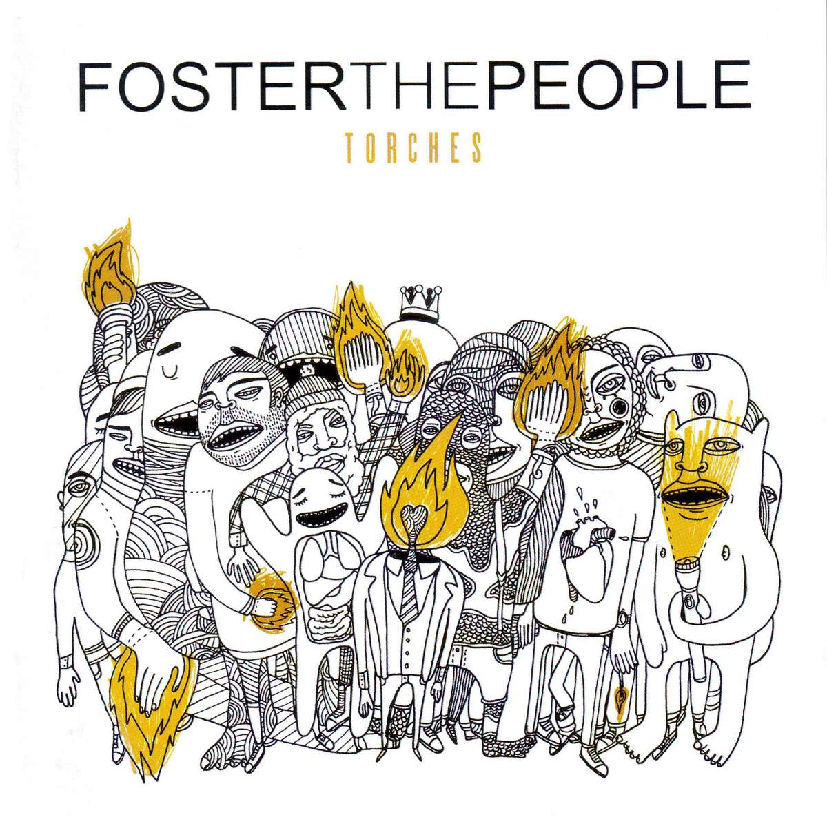 FOSTER THE PEOPLE - Torches (CD) 88697744572 VG+