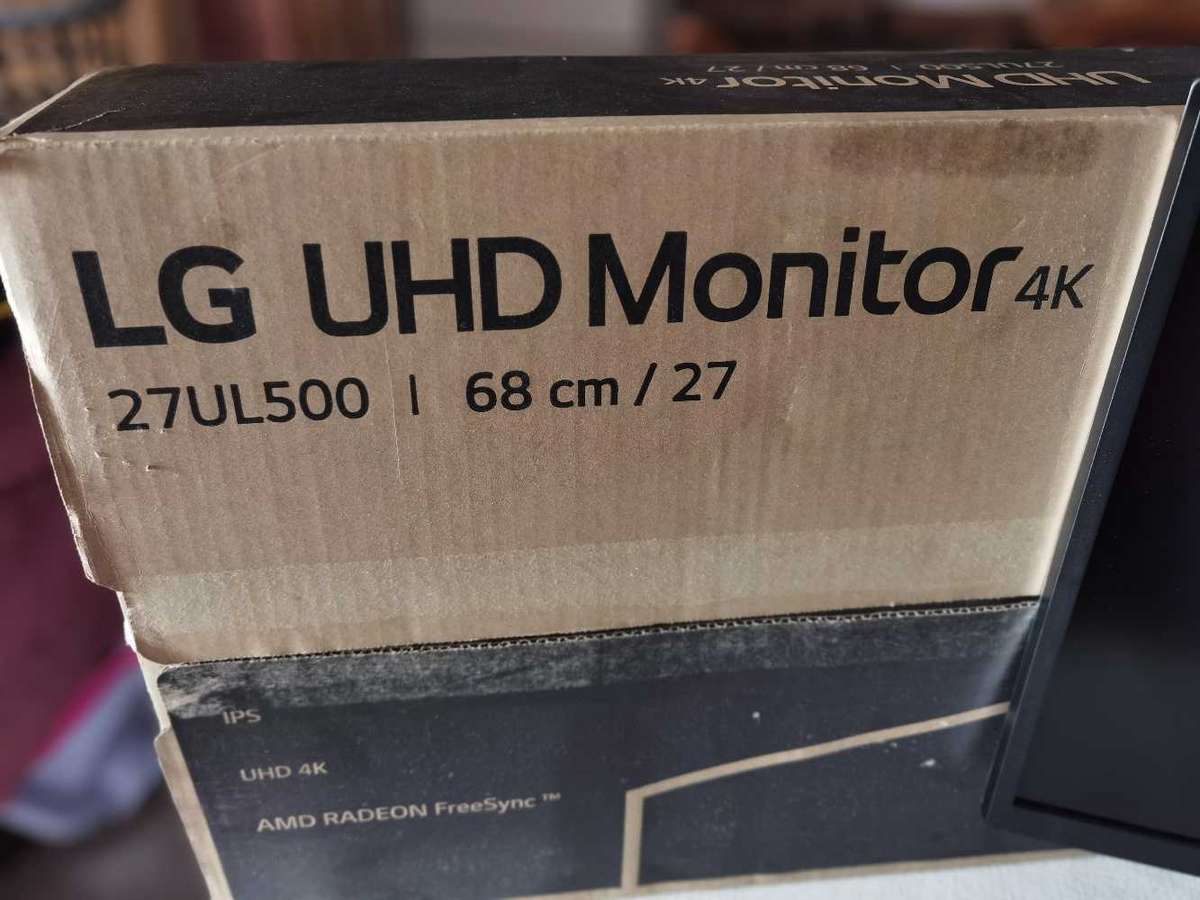 LG 4K 2160P 27" Monitor - 27UL500