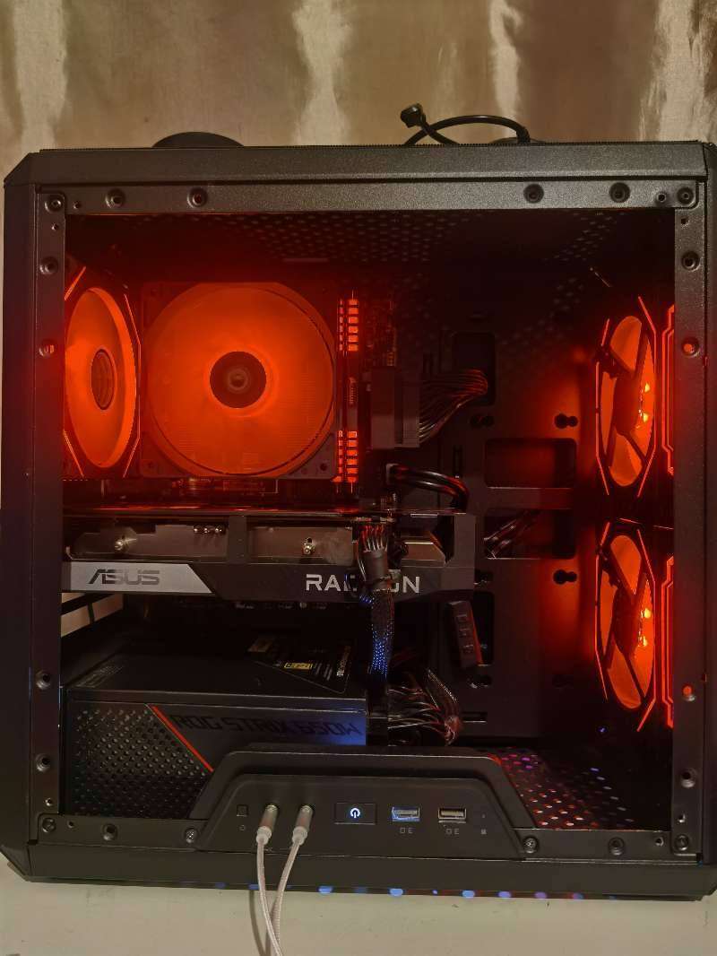 INTEL i5-12400 / AMD RX6600 8GB - GAMING PC