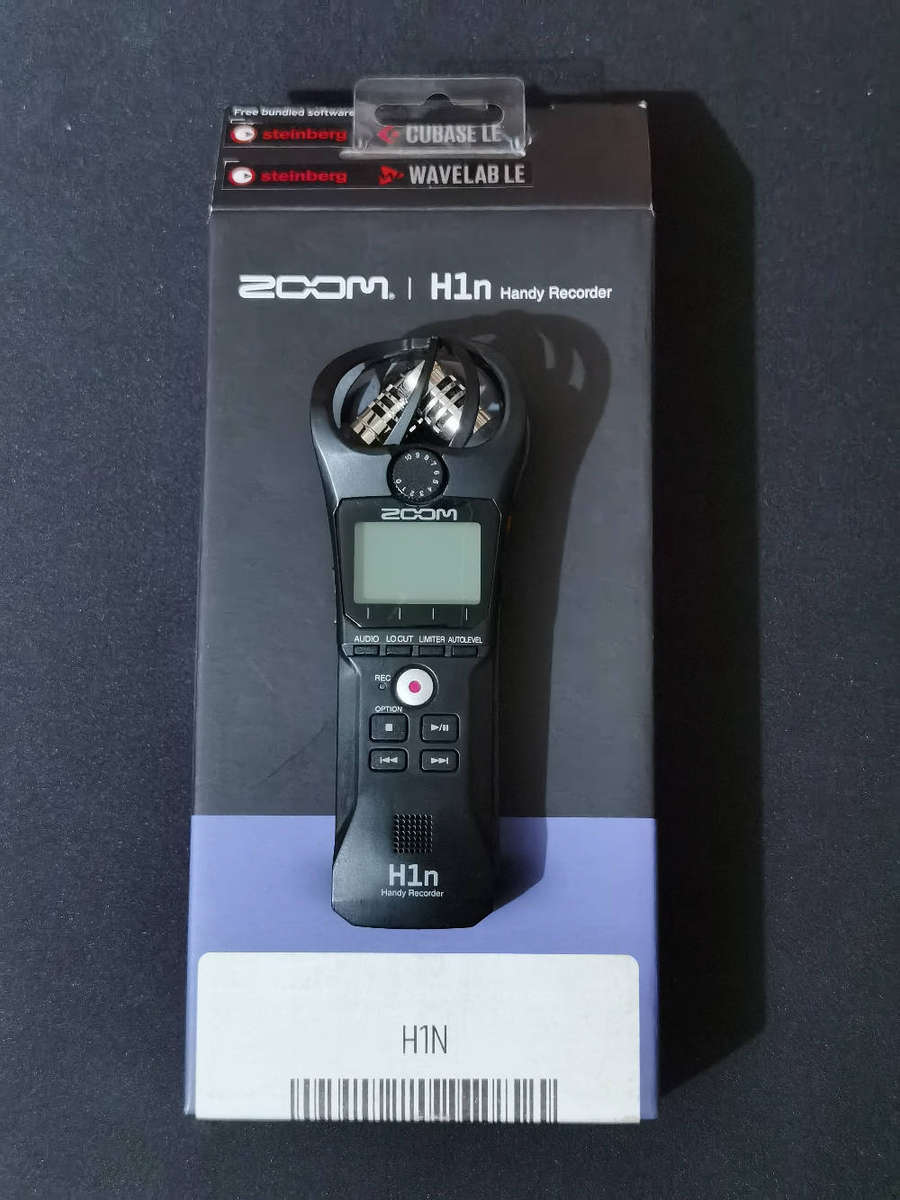 ZOOM H1n Stereo Audio Recorder