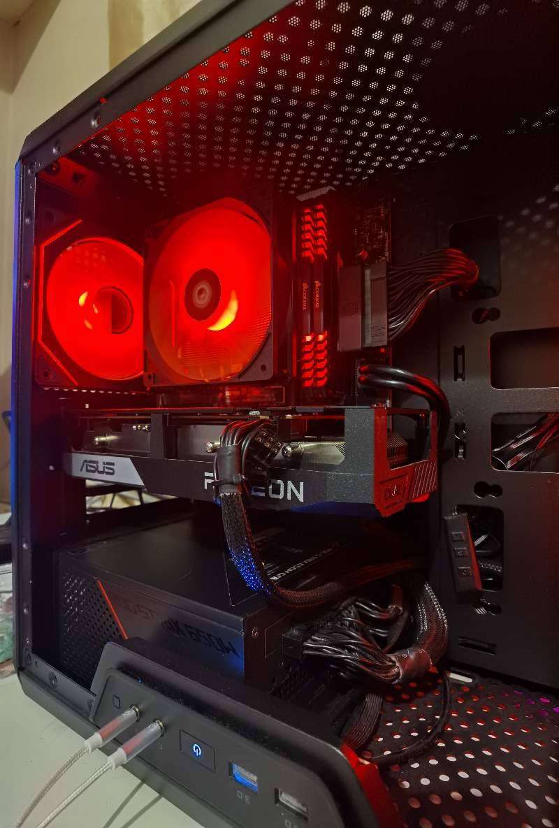 INTEL i5-12400 / AMD RX6600 8GB - GAMING PC