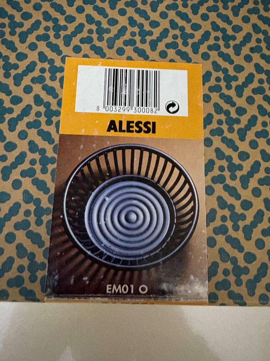 Alessi EM01 O bread basket by Enzo Mari