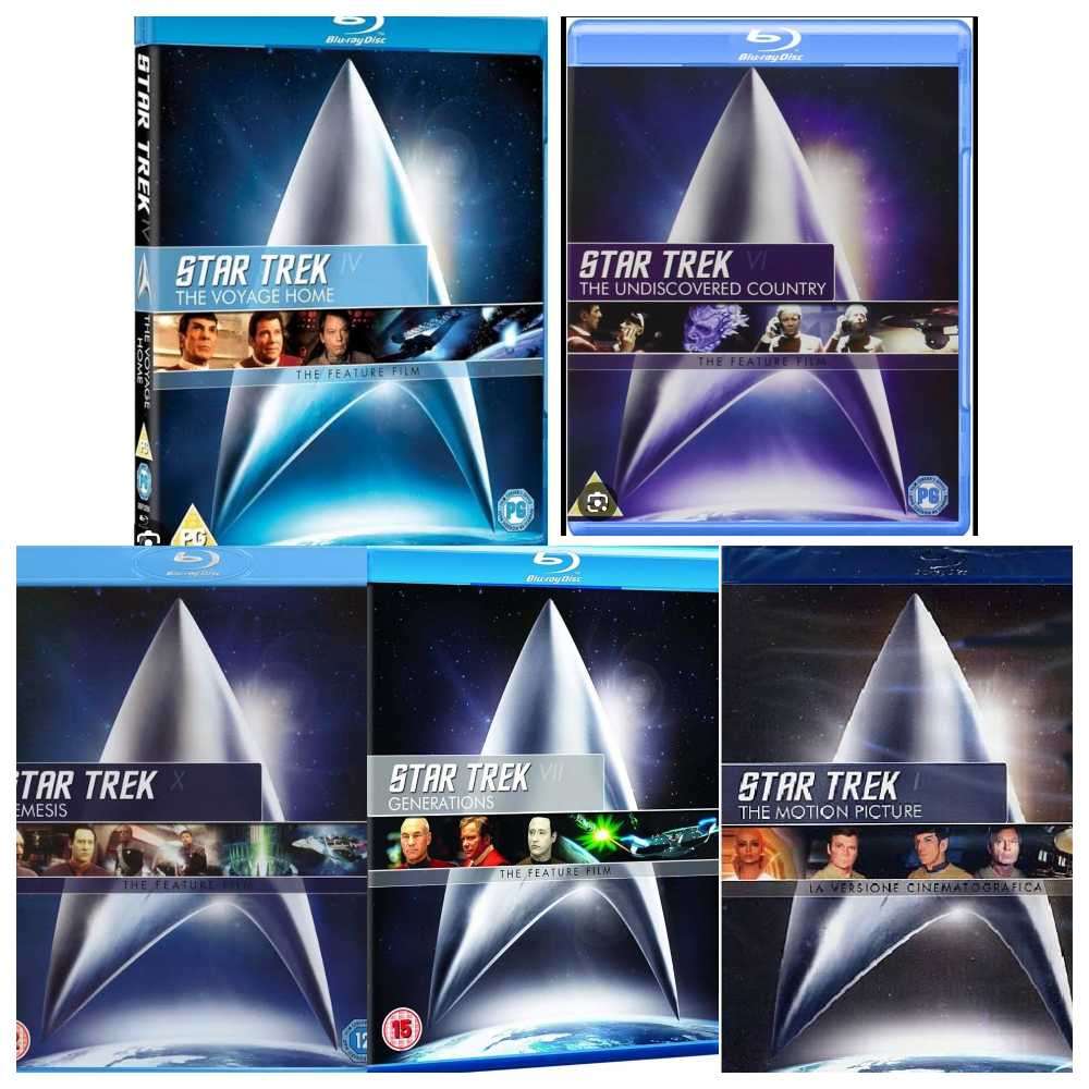 Star Trek - Blu Ray Dvd's