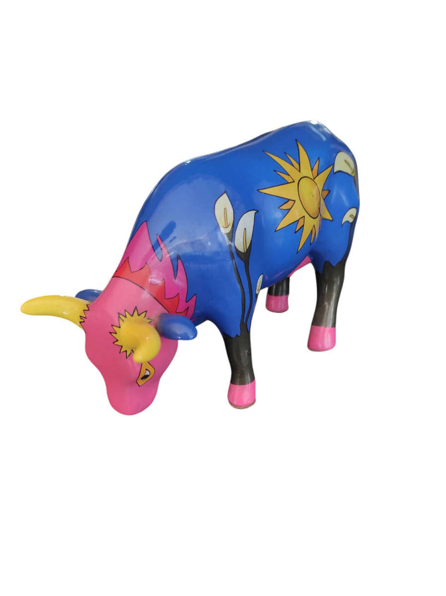Cow Parade "Vaca Sol" collectible cow