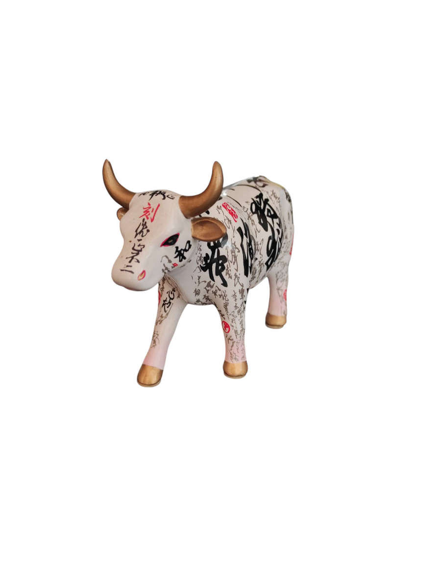 Cow Parade "Horns in the Sky" collectible cow