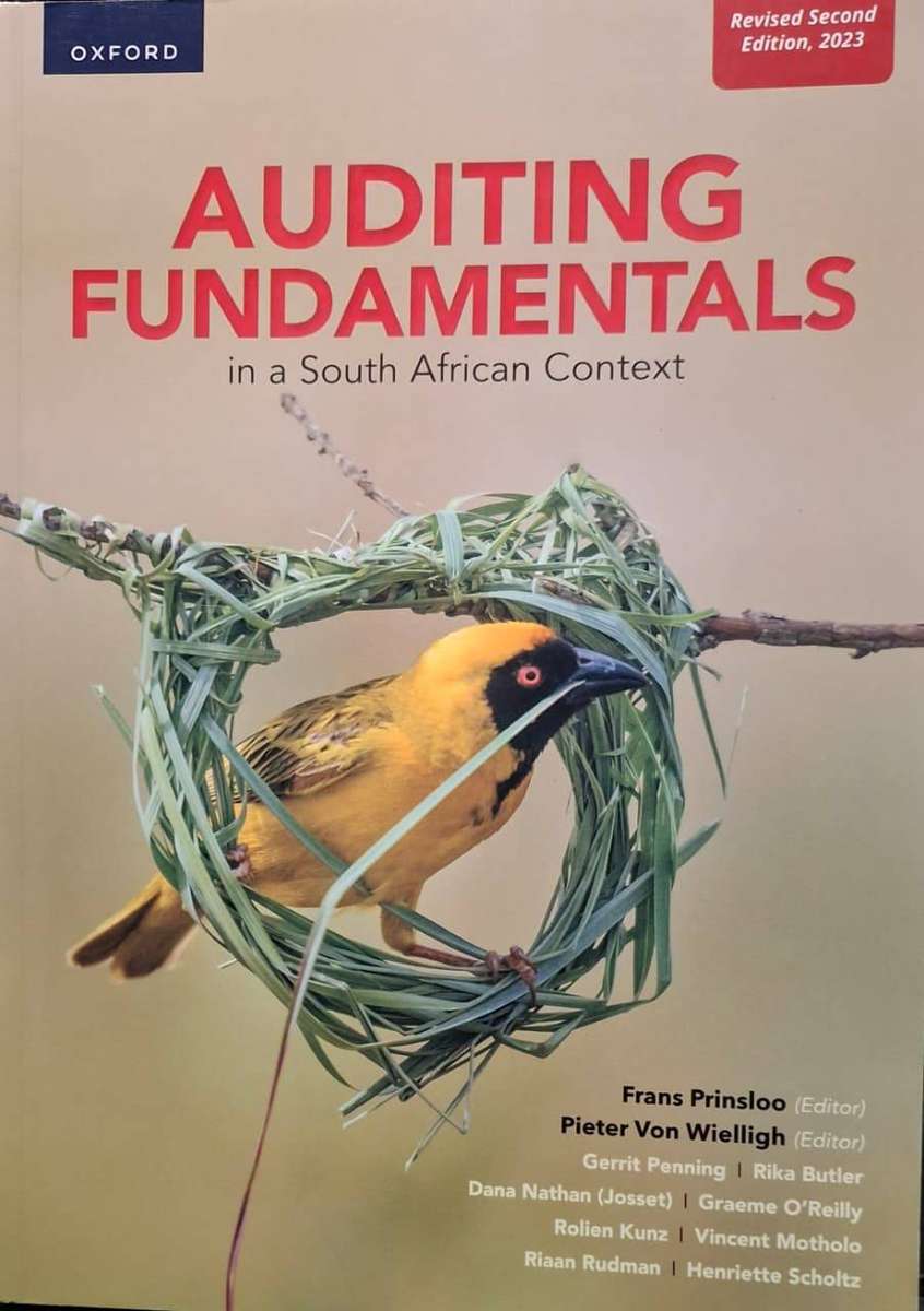 Auditing Fundamentals  in a South African Context (2nd ed.) by G. Penning et al.