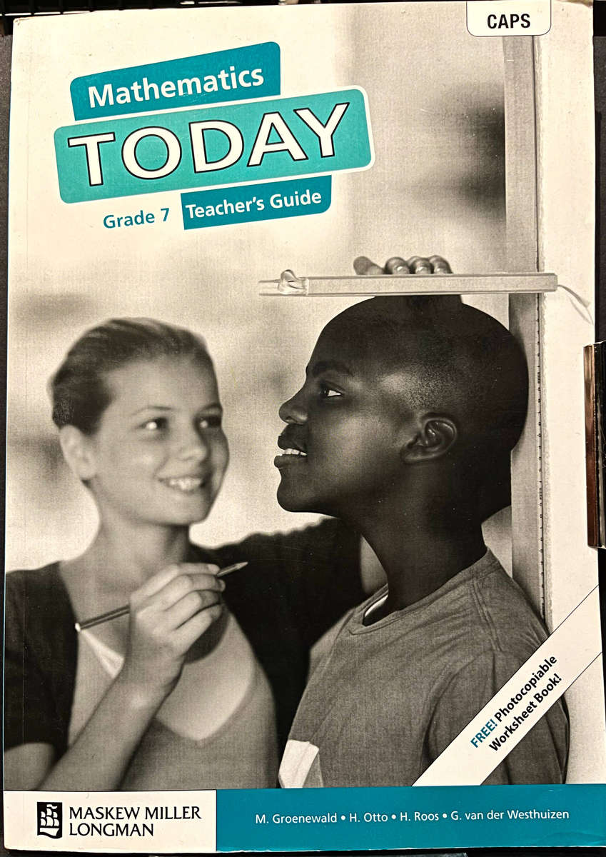 Mathematics Today Grade 7 Teacher's Guide by Groenewald, Otto, Roos & van der Westhuizen