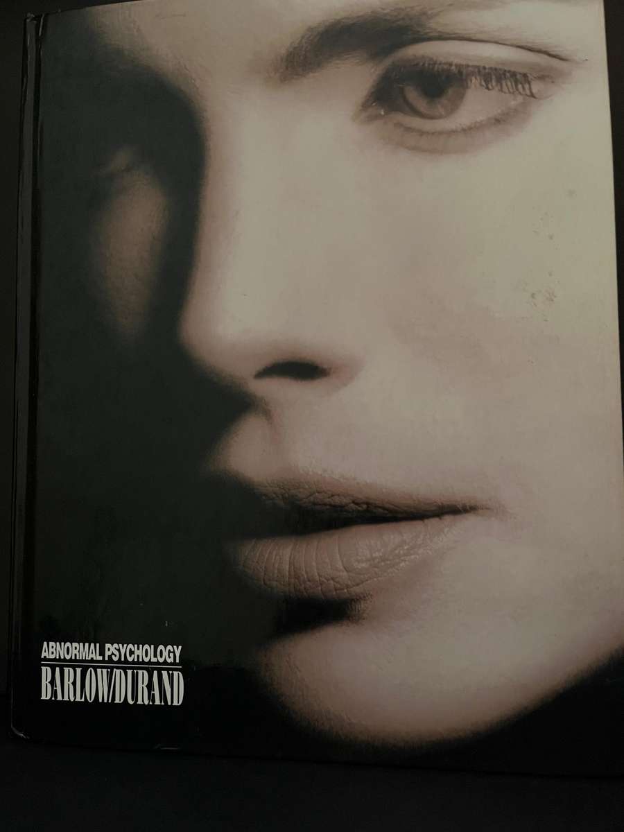 Abnormal Psychology: An Integrative Approach by Barlow and Durand