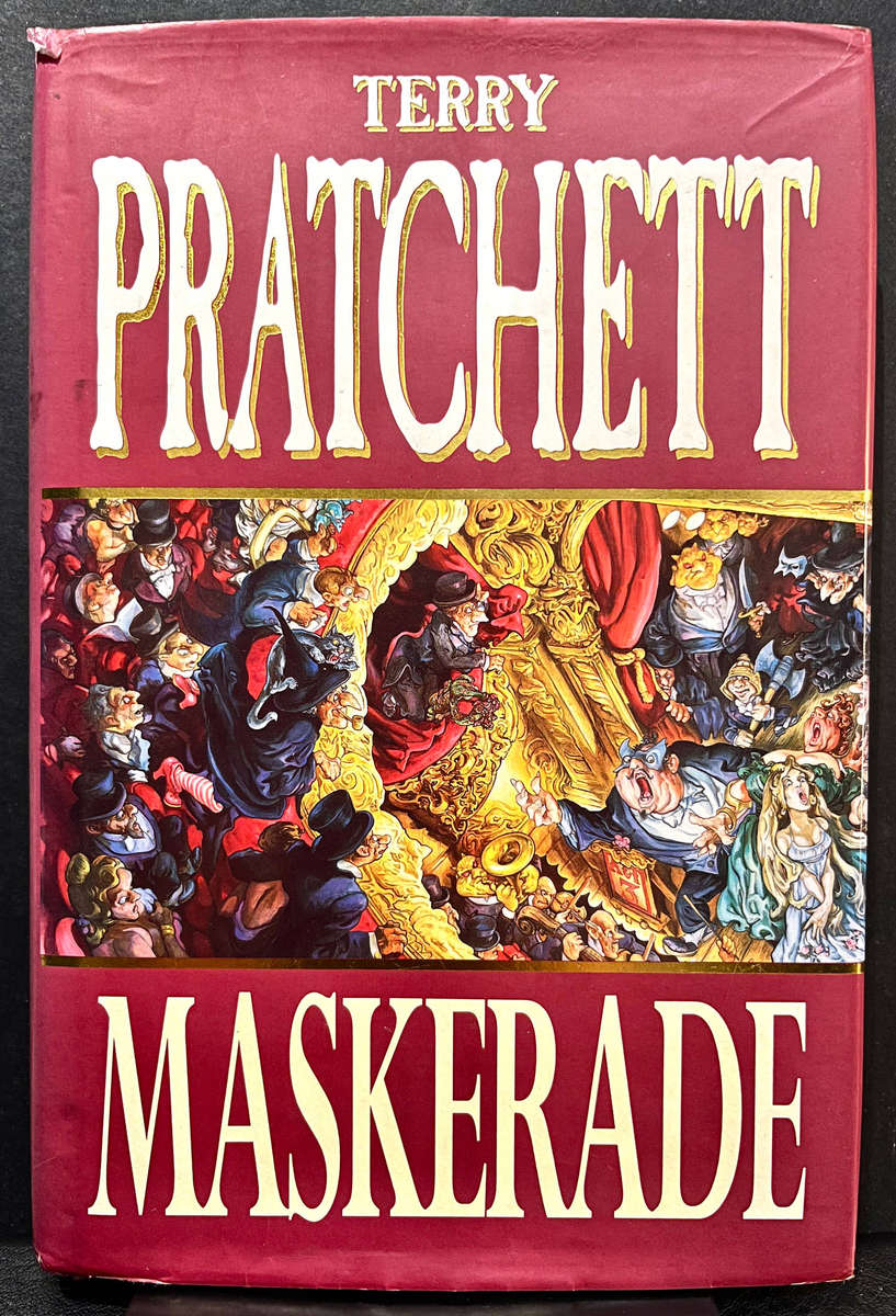 Maskerade (signed) by Terry Pratchett