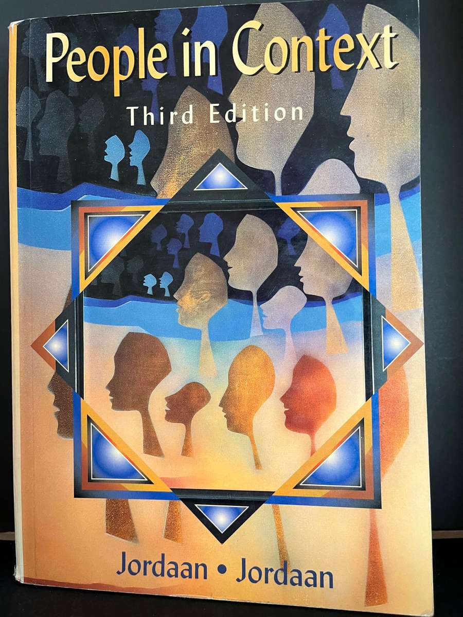 People in Context (3rd Ed.) by Jordaan and Jordaan
