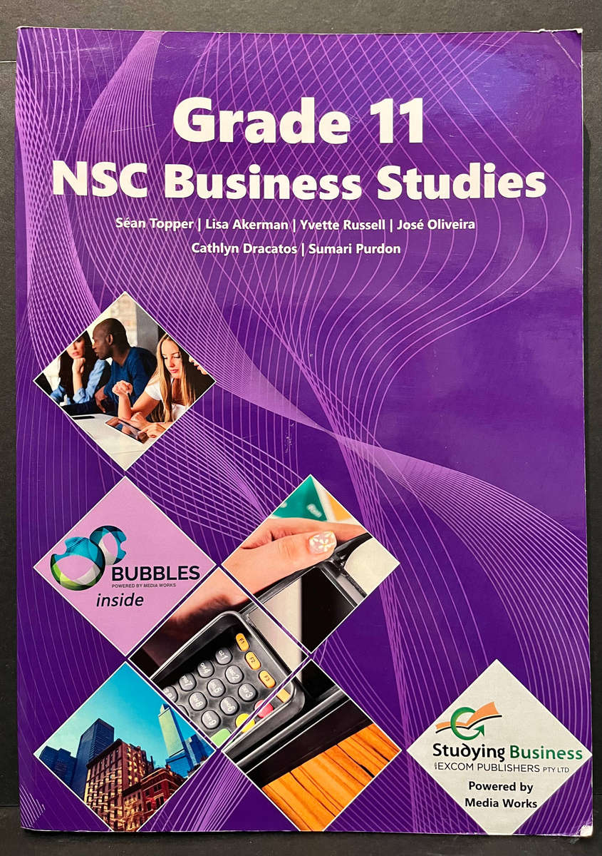Grade 11 NSC Business Studies by L. Ackerman et al.
