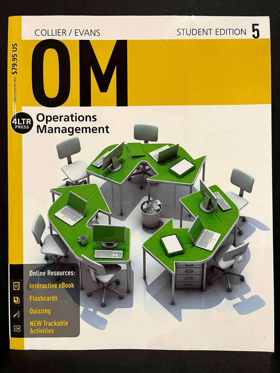 OM: Operations Management Student Edition (5th Ed.) by Collier & Evans