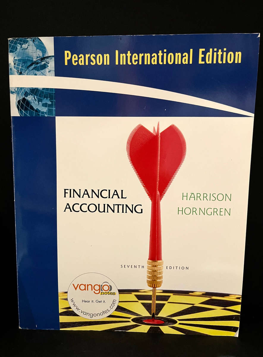 Financial Accounting (7th Ed.) by Harrison & Horngren International Edition