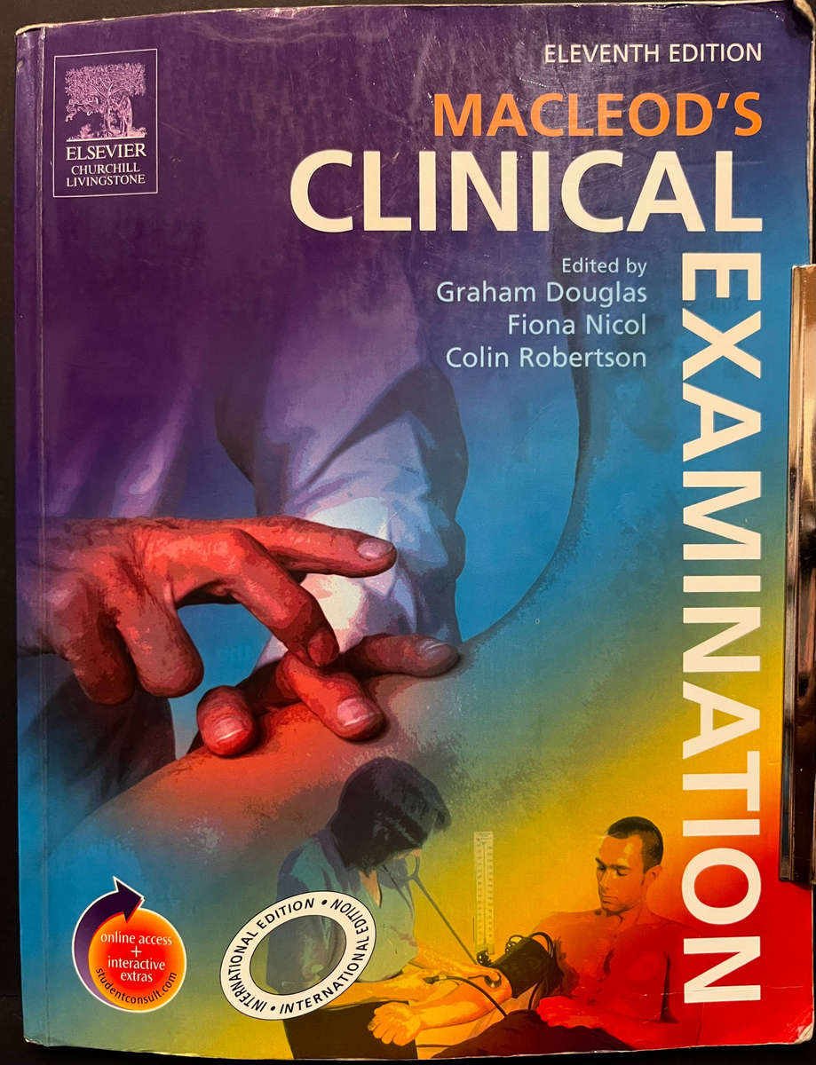 Macleod's Clinical Examination (11th Ed.) edited by Douglas, Nicol and Robertson