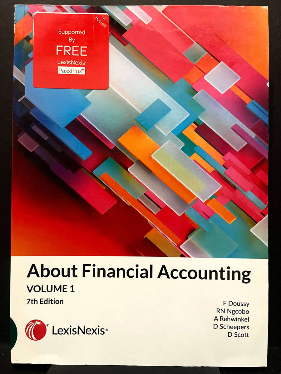 About Financial Accounting (Vol 1.) (7th ed.) by F. Doussy and D. Scott