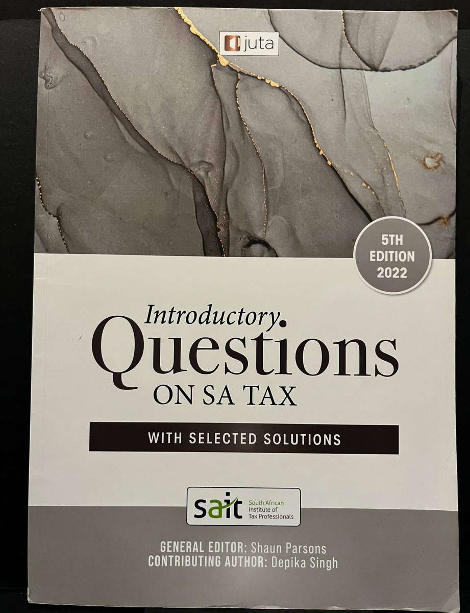 Introductory Questions on SA Tax with Selected Solutions (5th Ed.) by SAIT