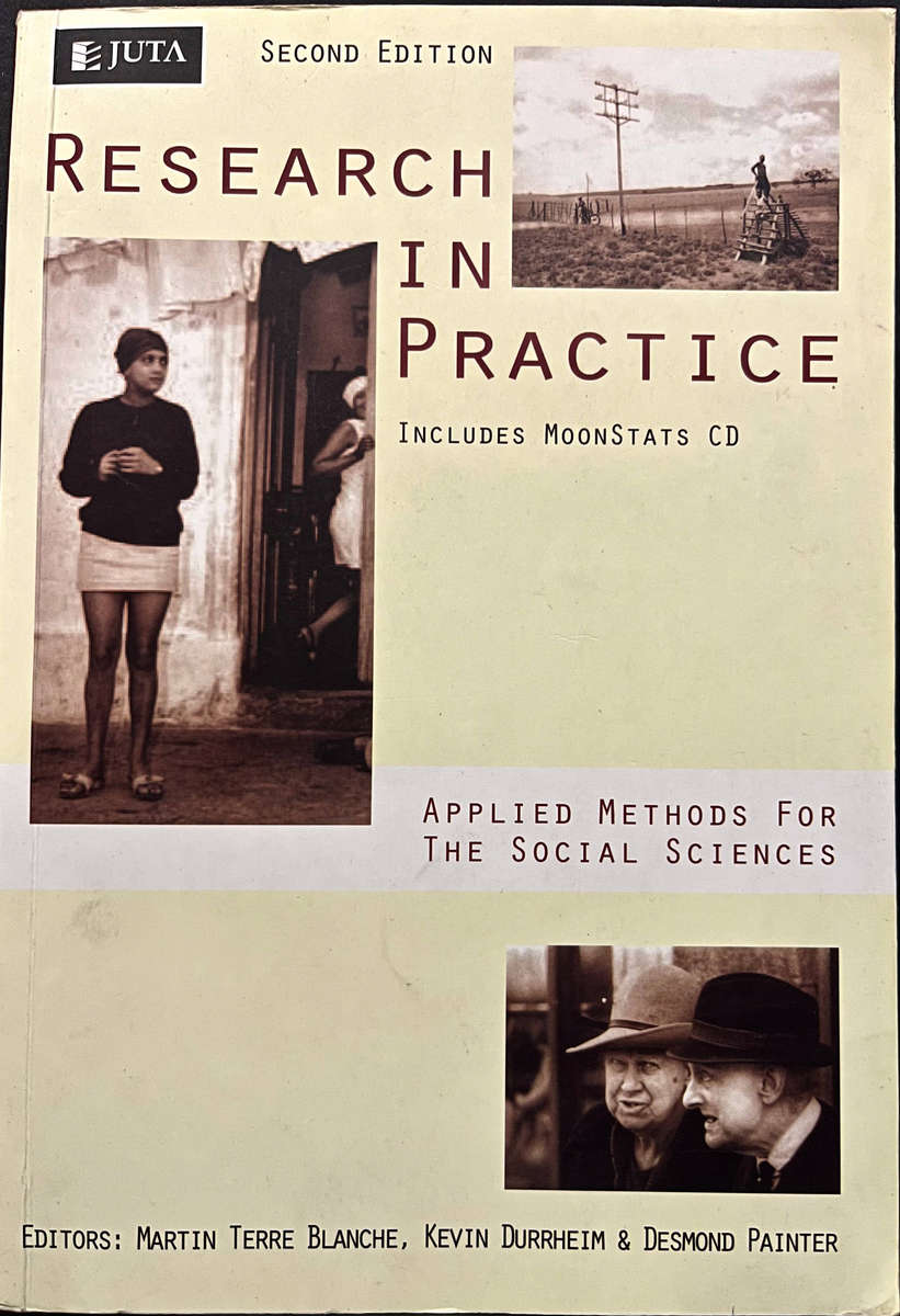 Research in Practice (2nd Ed.) Applied Methods For The Social Sciences edited by Painter et al.