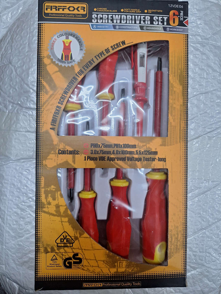 Screwdriver set 6 pce