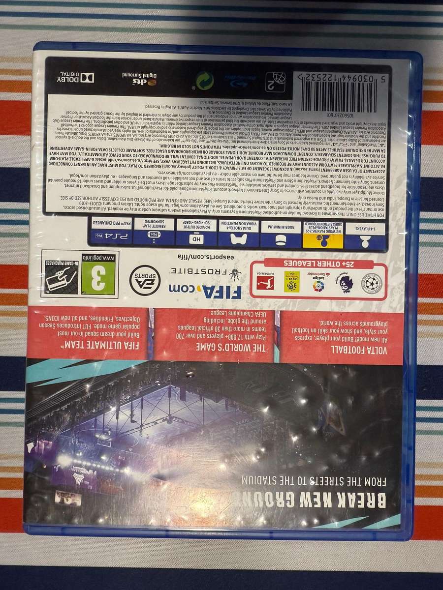 GTA V + FIFA 20 + The Witcher 3 (PS4 Bundle) Good Condition