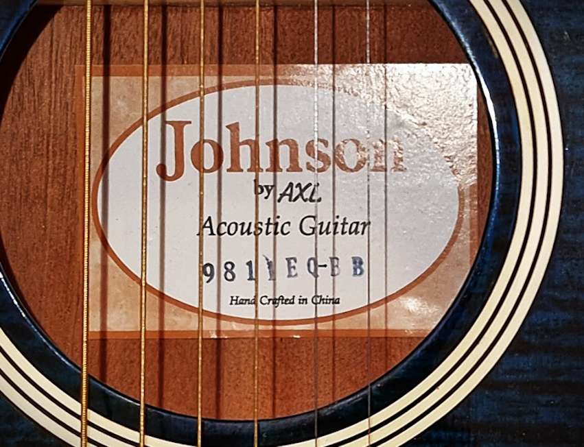 Acoustic/electric guitar with case