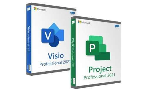 Microsoft Project 2021 Professional + Visio 2021 Professional