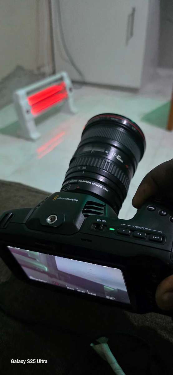 Blackmagic 4k camera