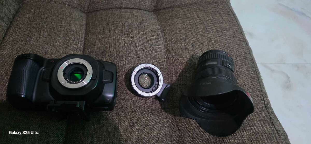 Blackmagic 4k camera