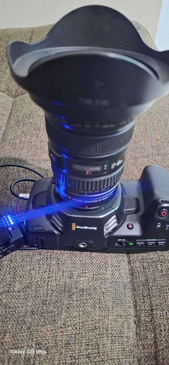 Blackmagic 4k camera