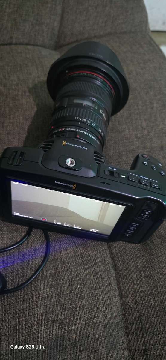 Blackmagic 4k camera