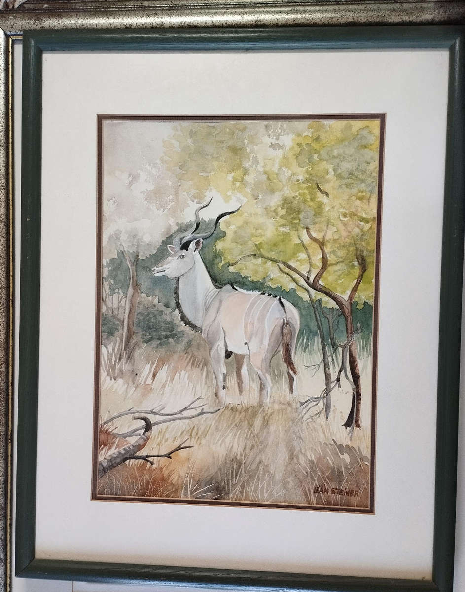 Watercolour original art by L. Steiner