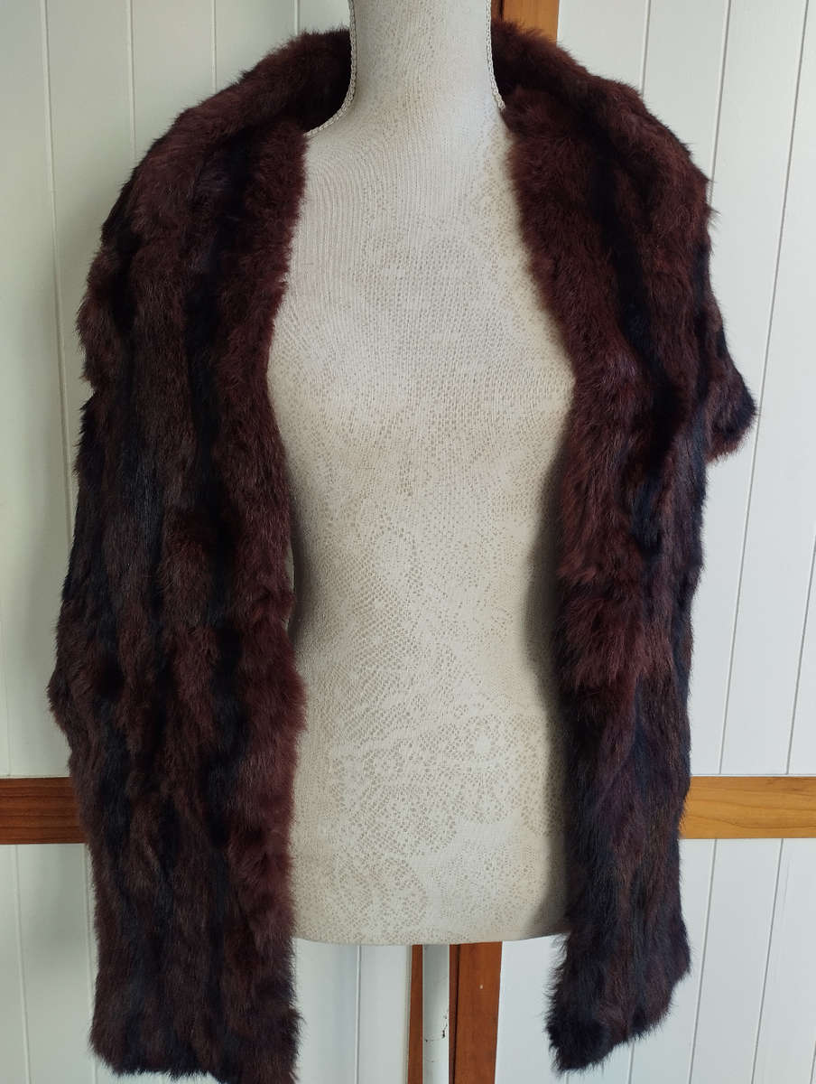 Sable fur stole